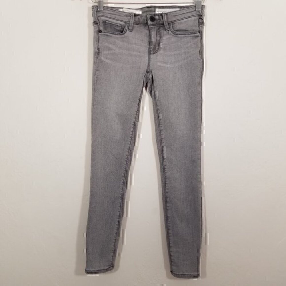 Pilcro and the Letterpress Mid-Rise Skinny Super Stretch Jeans Size 25 PETITE